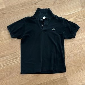 Men’s Lacoste Classic Fit Black Polo (size M)